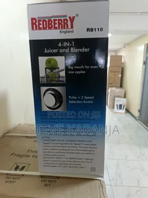 Redberry 4 in 1 Juicer and Blender