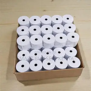 Inexpensive 50 Pieces 80mm by 80mm by 13mm Thermal Paper Rolls