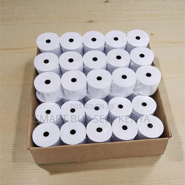 Inexpensive 50 Pieces 80mm by 80mm by 13mm Thermal Paper Rolls