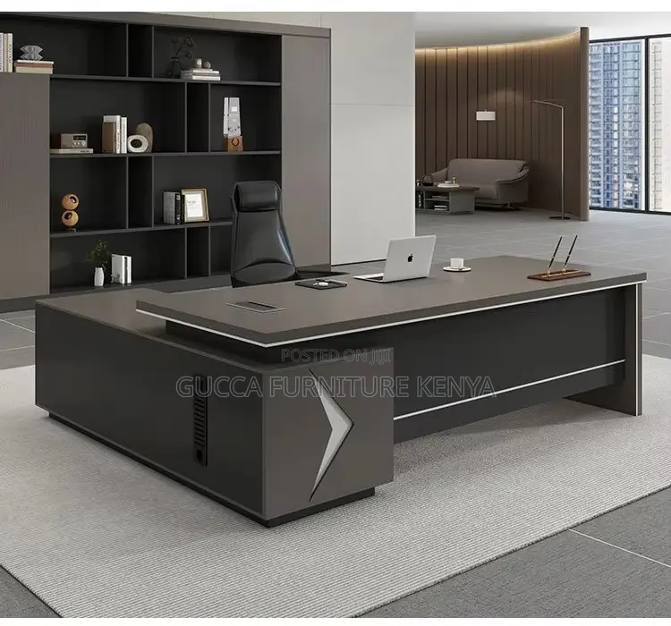 180cm Executive Imported L-shaped Office Desk