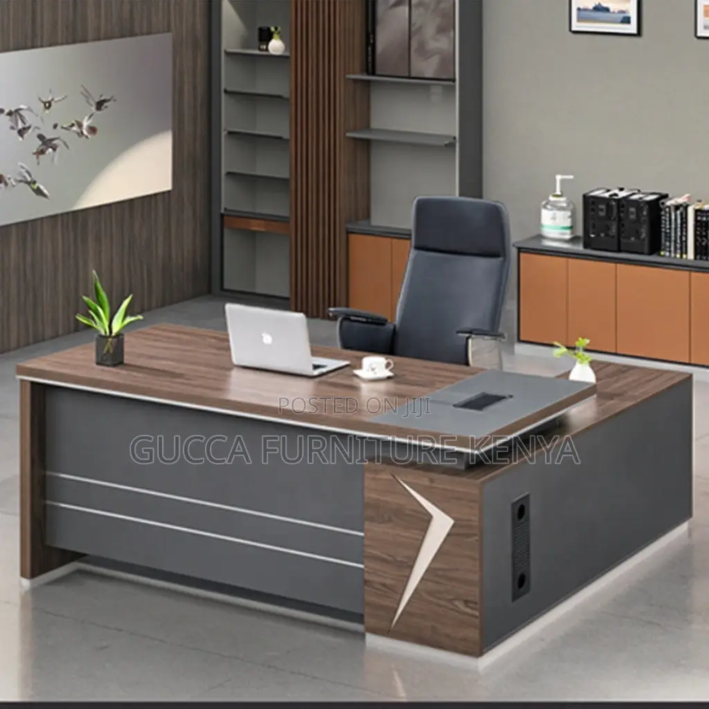 180cm Executive Imported L-shaped Office Desk