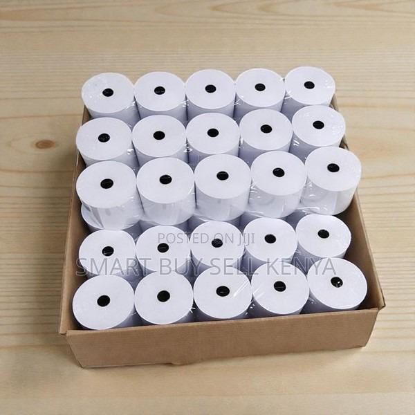 Quality Ensured 50 Pieces 80mm by 80mm by 13mm Thermal Paper Rolls
