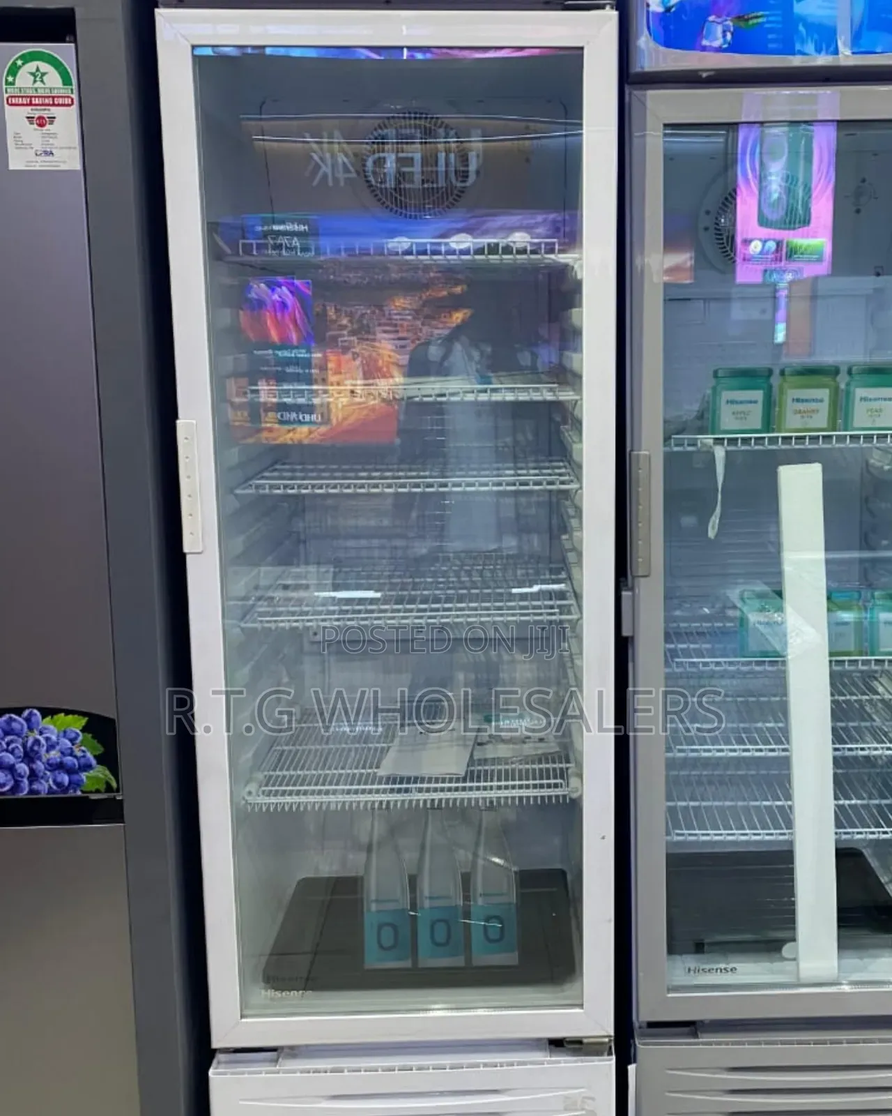 Hisense 758 Litres Commercial Side-by-Side Display Chiller