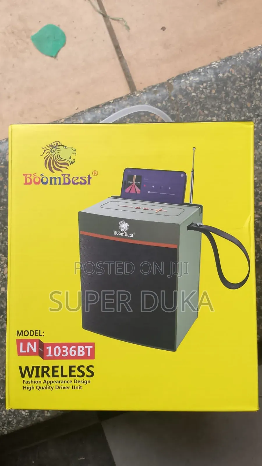 Boombest Ln-1036bt Wireless Speaker.