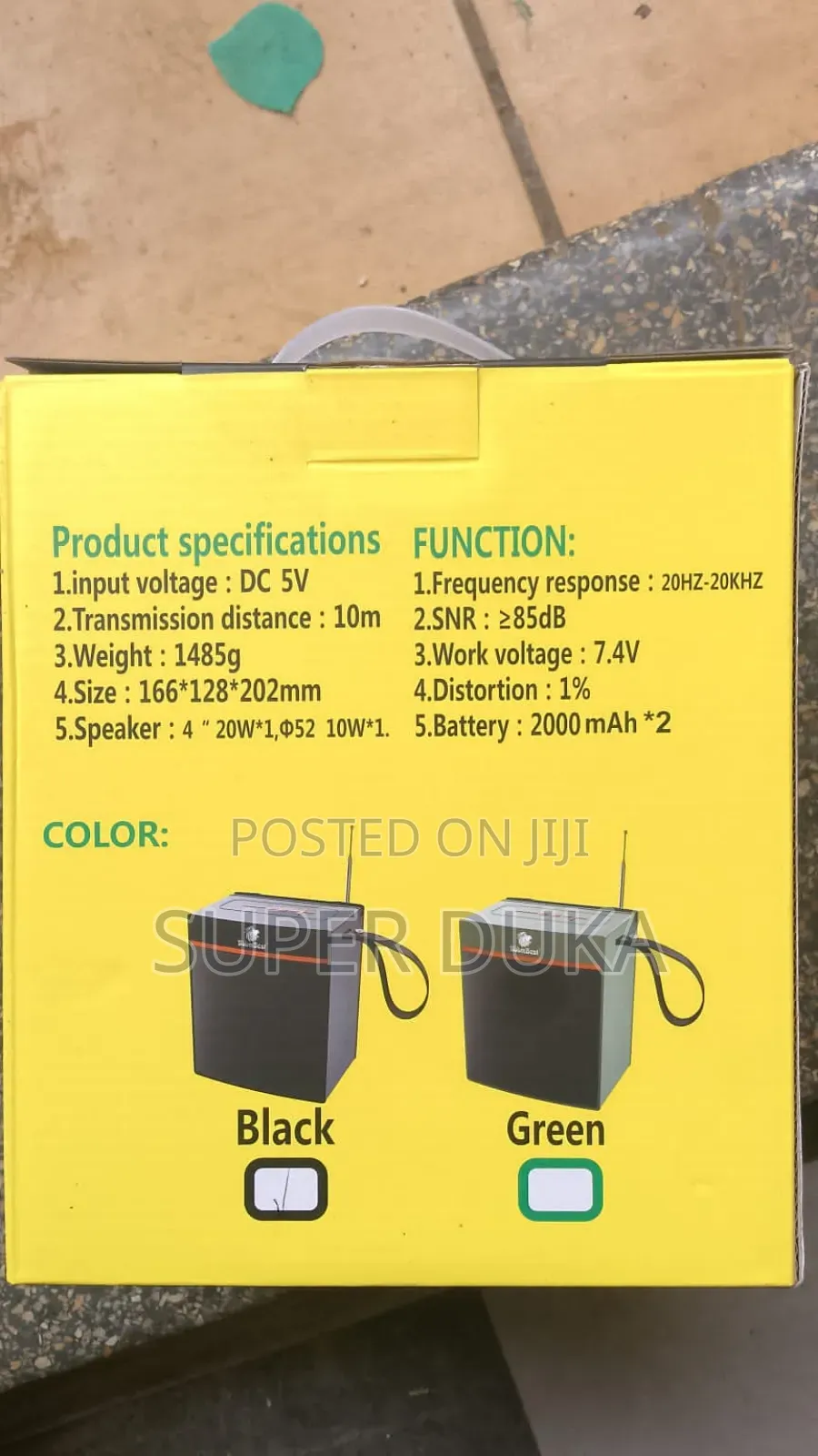 Boombest Ln-1036bt Wireless Speaker.