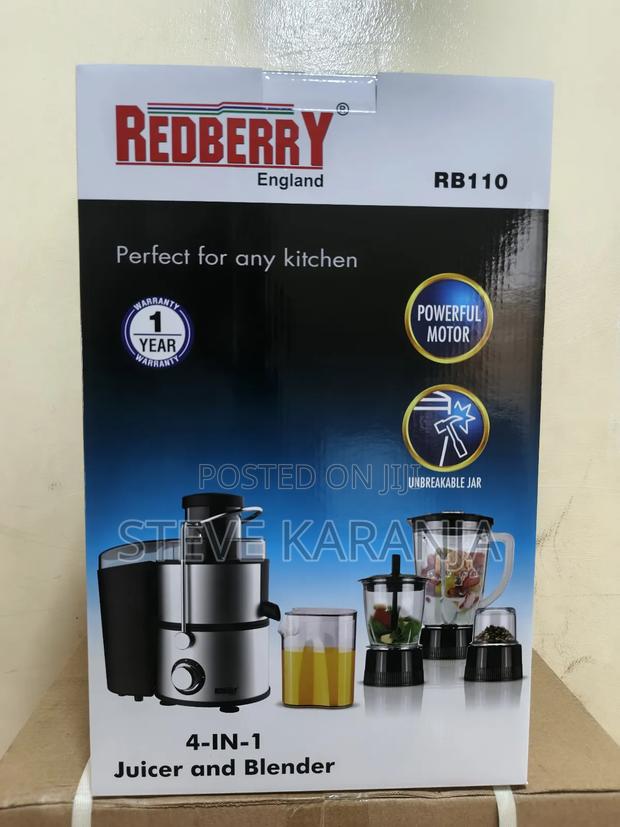 Juicer+Blender 4 in 1, Juicer, Grinder, Blendee, Puree Maker - thumbnail 3