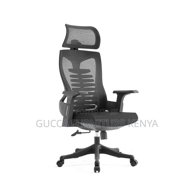High-back Ergonomic Office Study Desk Chair - thumbnail 3