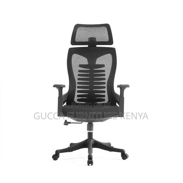 High-back Ergonomic Office Study Desk Chair - thumbnail 4