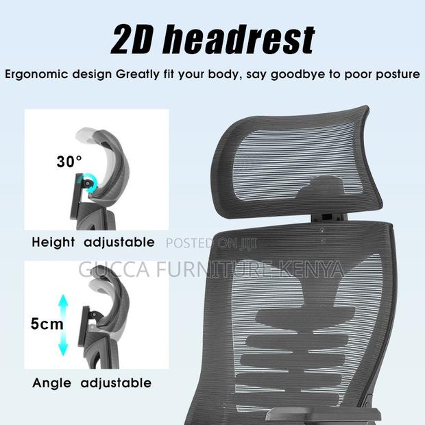 High-back Ergonomic Office Study Desk Chair - thumbnail 12