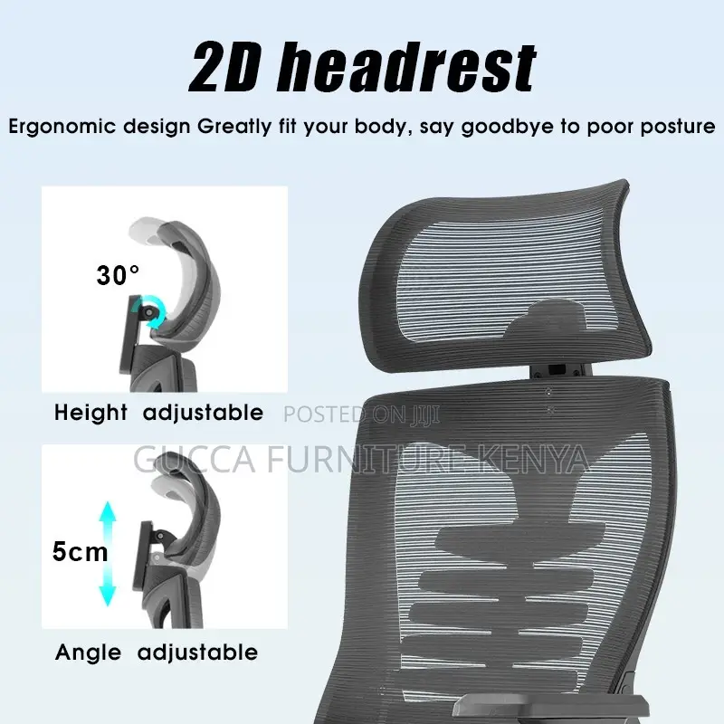 High-back Ergonomic Office Study Desk Chair