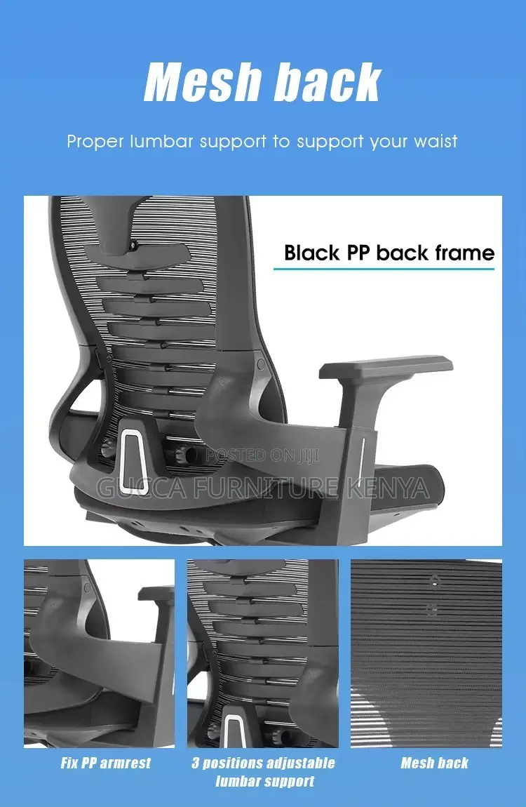 High-back Ergonomic Office Study Desk Chair
