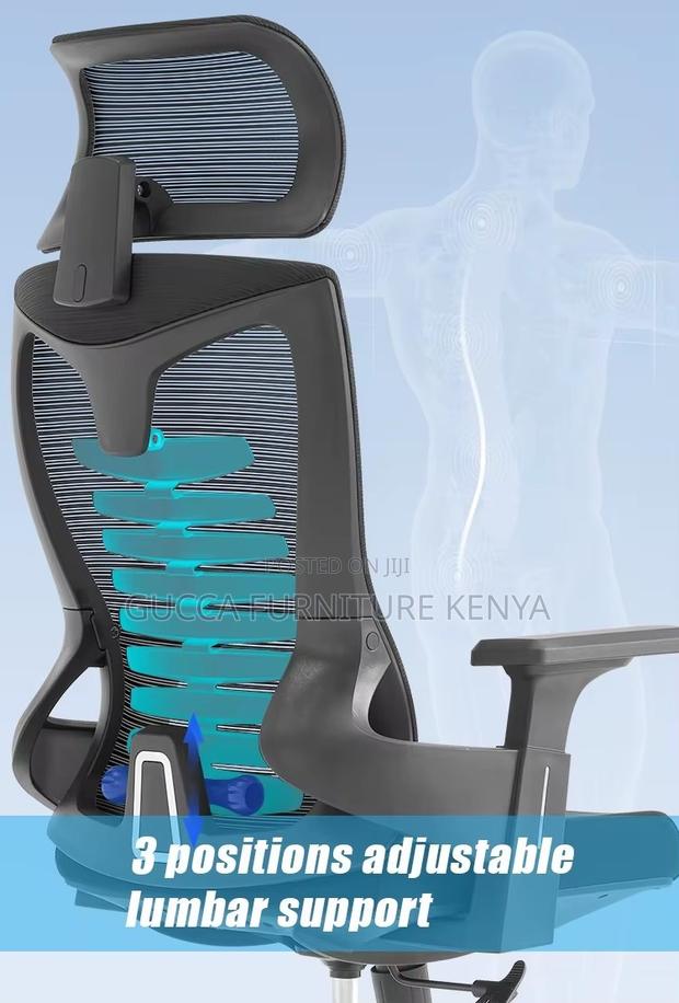 High-back Ergonomic Office Study Desk Chair - thumbnail 14