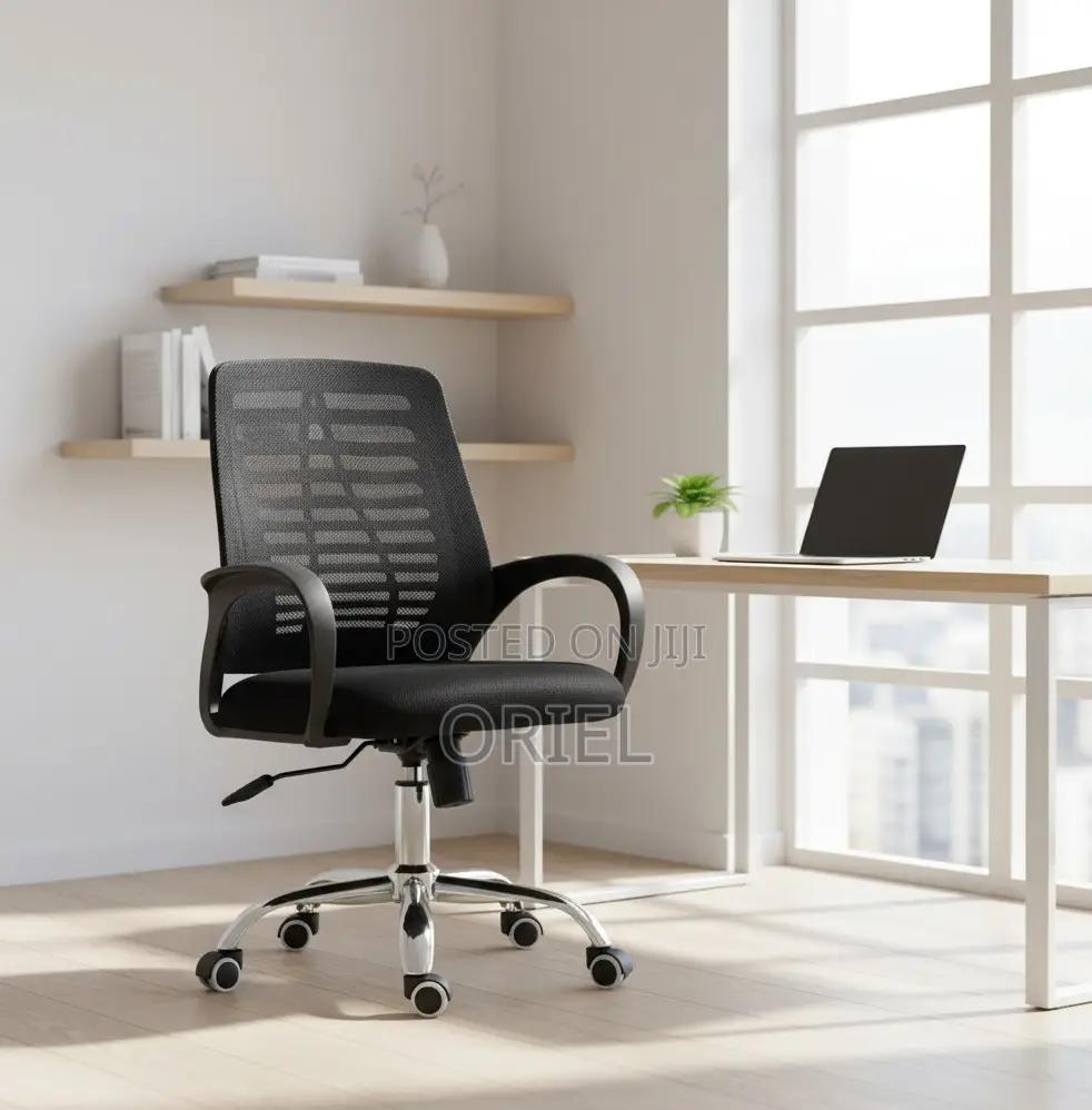 Medium Back Chairs; Mesh Executive Productivity Office Chair