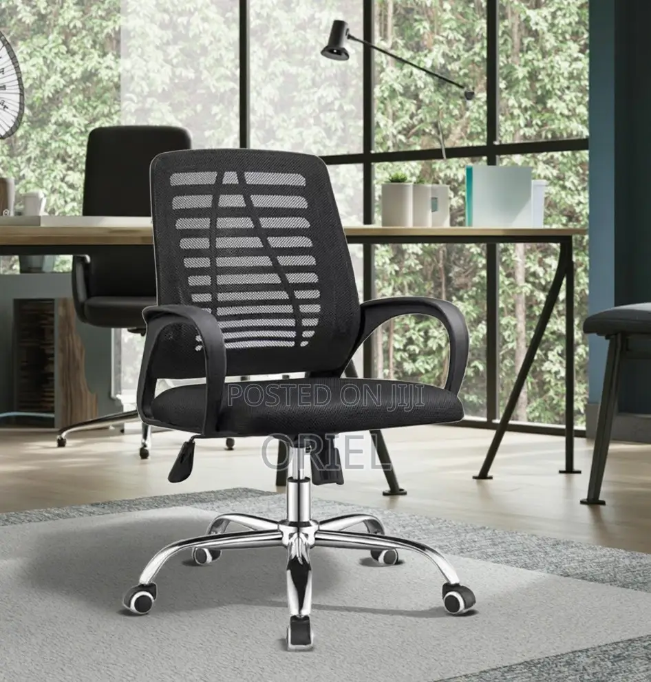 Medium Back Chairs; Mesh Executive Productivity Office Chair
