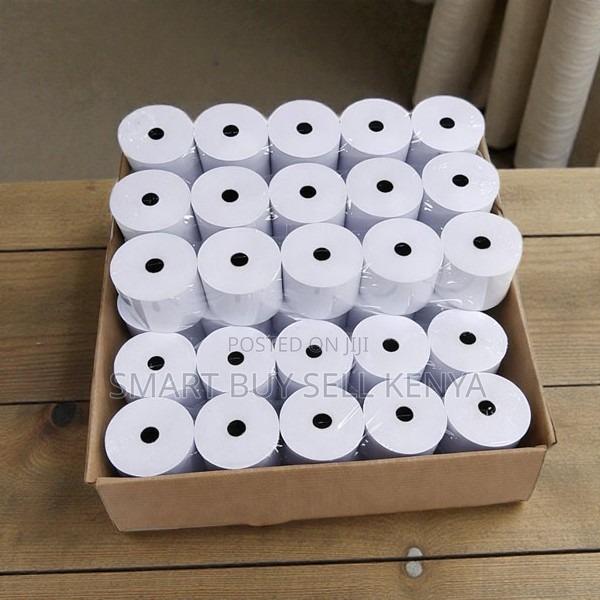 Bpa Free Options 50 Pieces 80mm by 80mm by 13mm Thermal Paper Rolls