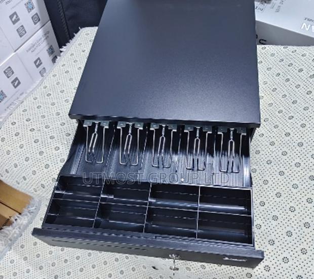 5 Tray Automatic Cash Drawer Heavy Duty Pos Till Box
