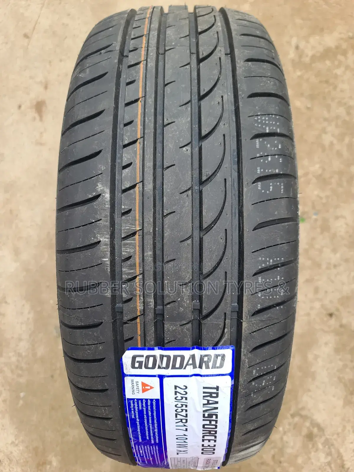 225/55r17 Goddard Tires 101w X/L Transforce 300