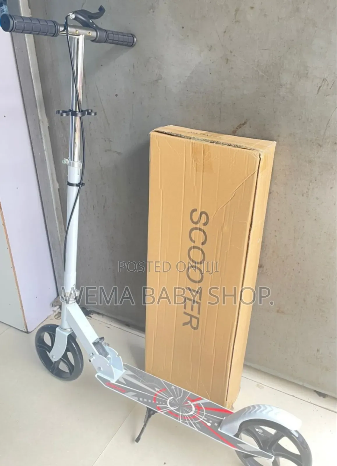 2 Wheel Scooter (7+) (With Hand Brakes)