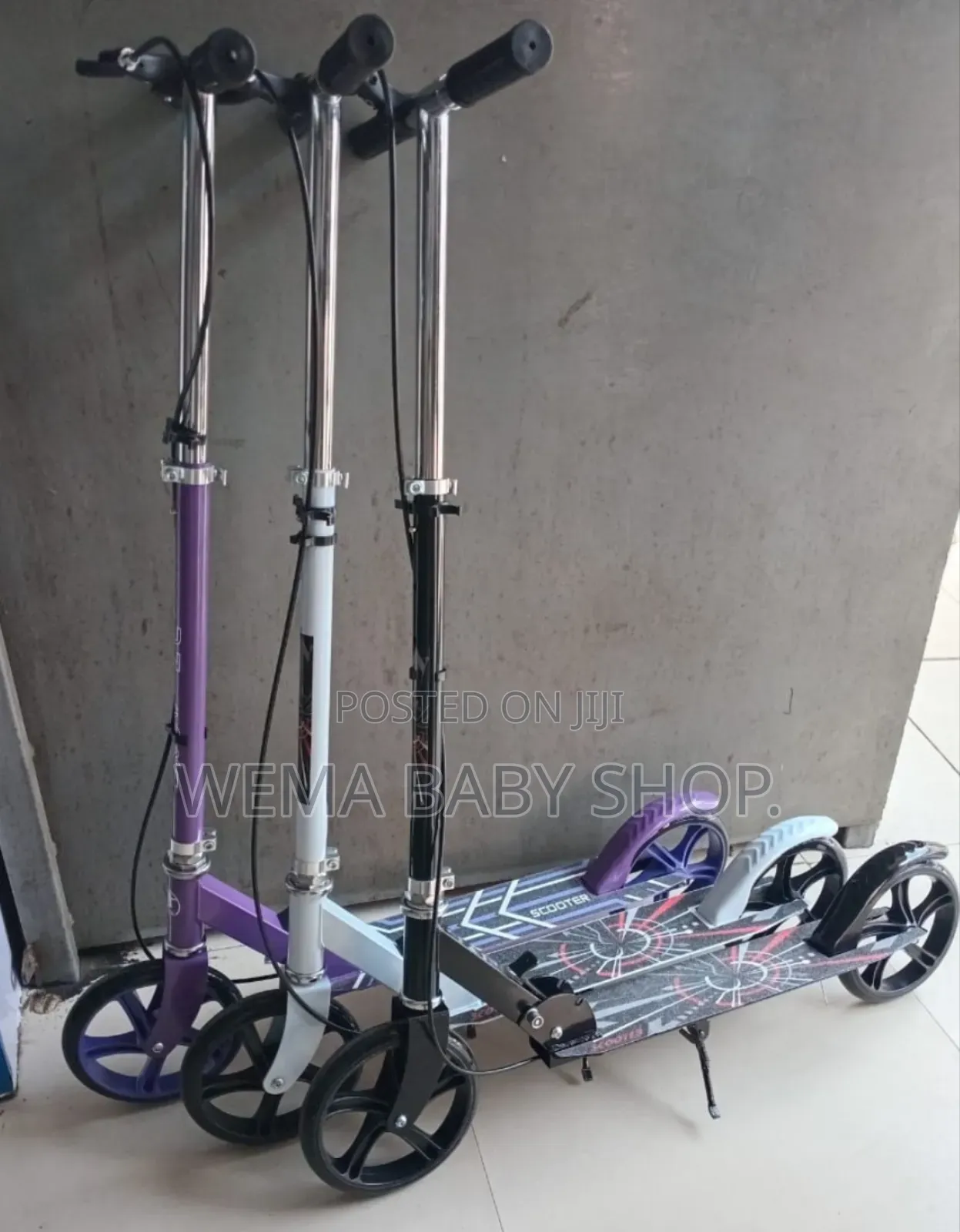 2 Wheel Scooter (7+) (With Hand Brakes)