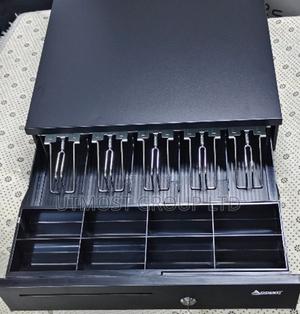 Metal Cash Drawer 5 Note Compartments Pos System Ready - thumbnail 2