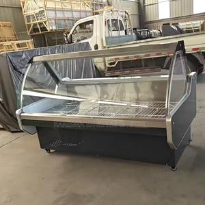 Curved Glass Meat Display - thumbnail 2