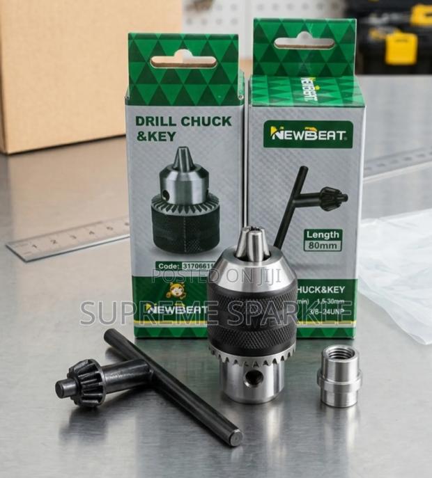 Newbeat Drill Chuck and Key (Model ). - main view