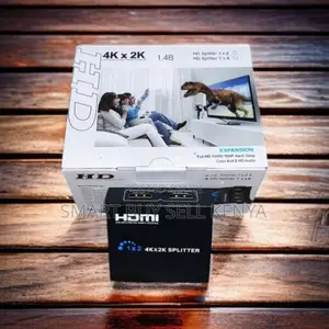 Splits 1 Hdmi Input to 2 Outputs 2 Port Hdmi 1x2 Splitter Adapter