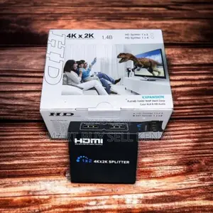 Hdmi 2.0 Compatible 2 Port Hdmi Splitter 1×2 Repeater Amplifier