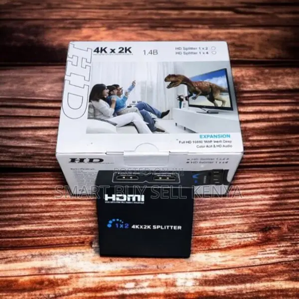 Hdmi 2.0 Compatible 2 Port Hdmi Splitter 1×2 Repeater Amplifier