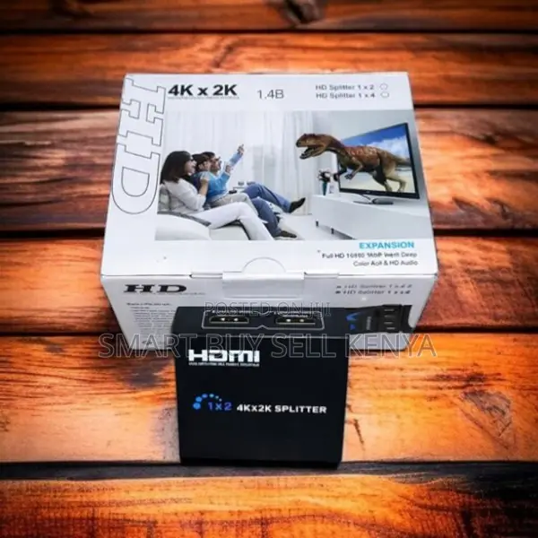 3d Video Support 2 Port Hdmi Splitter 1×2 Repeater Amplifier