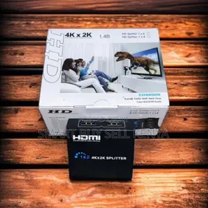 Lightweight Design 2 Port Hdmi Splitter 1×2 Repeater Amplifier