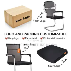 Ergonomic Mid-back Mesh Reception Chair