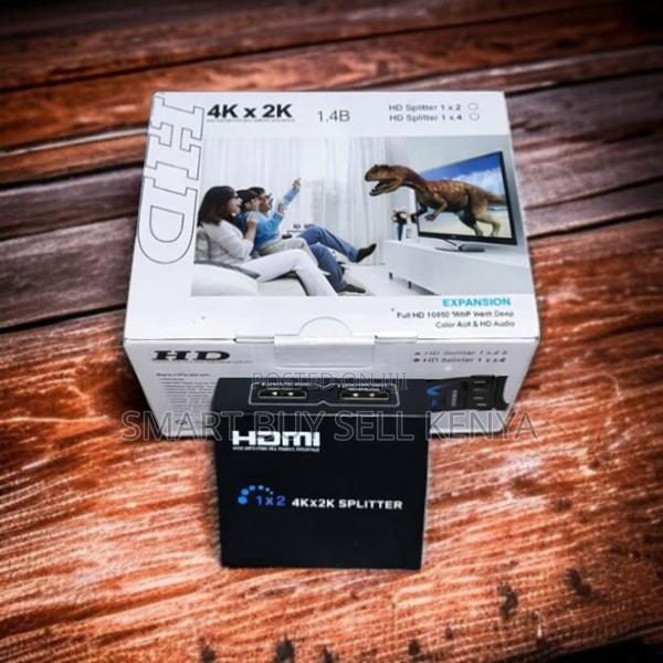 Compact Design 2 Port Hdmi Splitter 1×2 Repeater Amplifier
