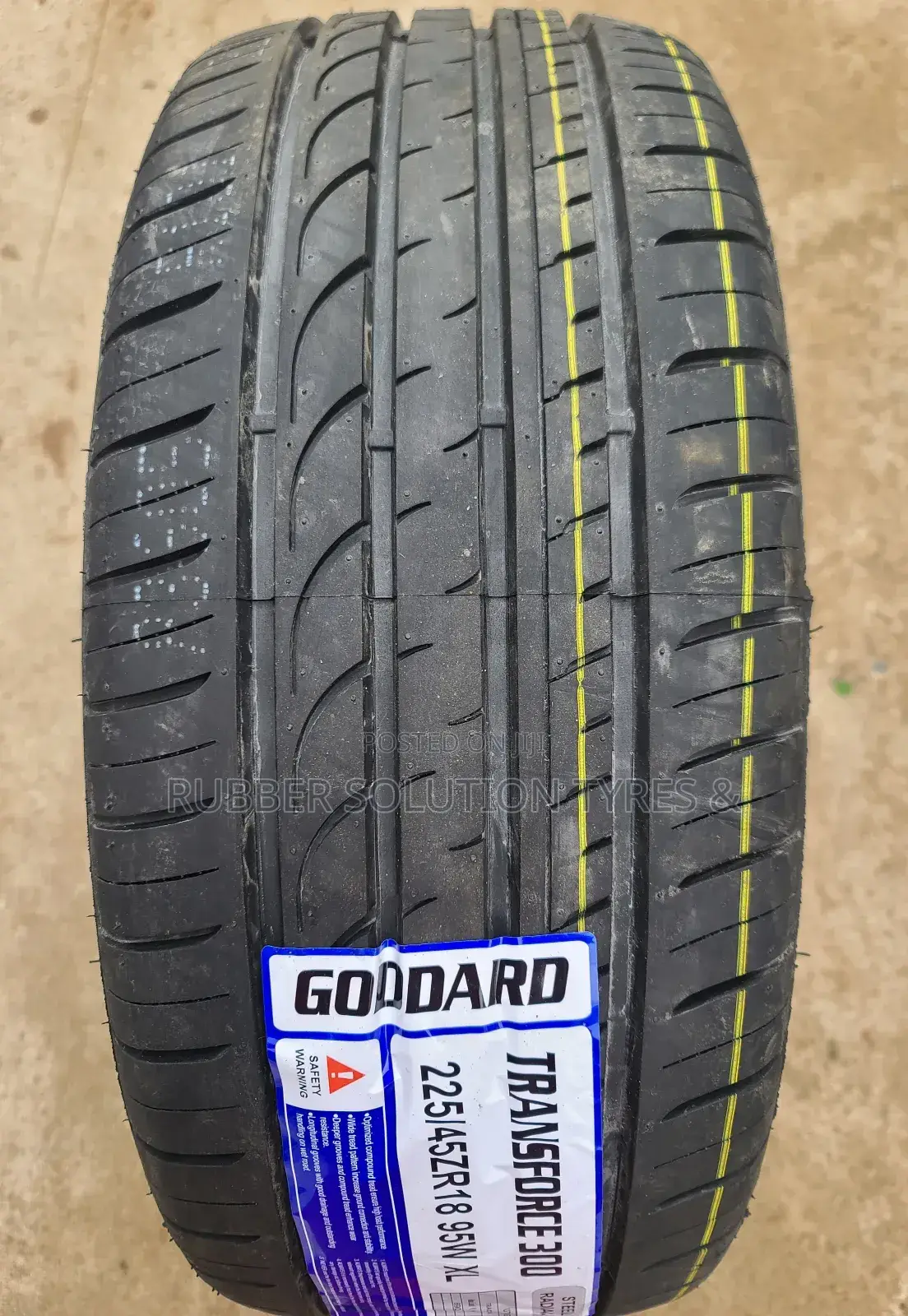 225 /45 R18 Goddard Tyres 95w Transforce 300