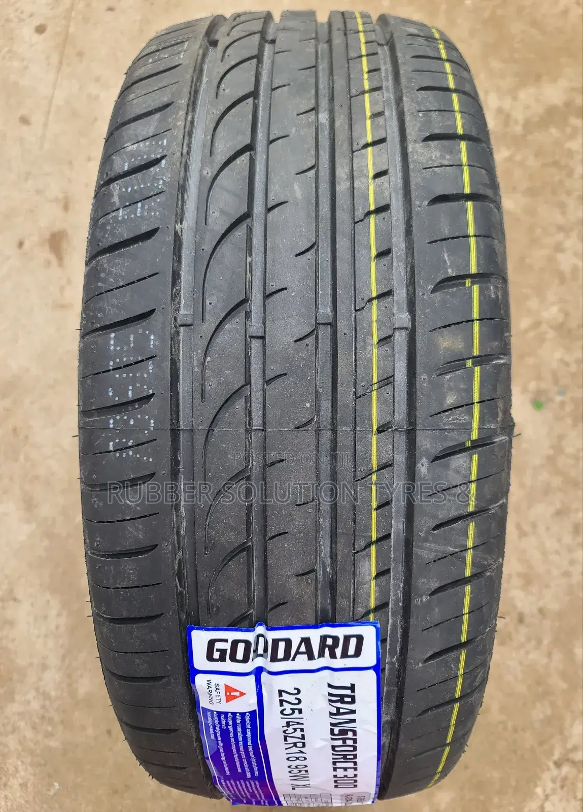 225 /45 R18 Goddard Tyres 95w Transforce 300