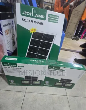 Jsot 300w+300w Solar Flood Light (2-in-1) Dual Lamp + Panel