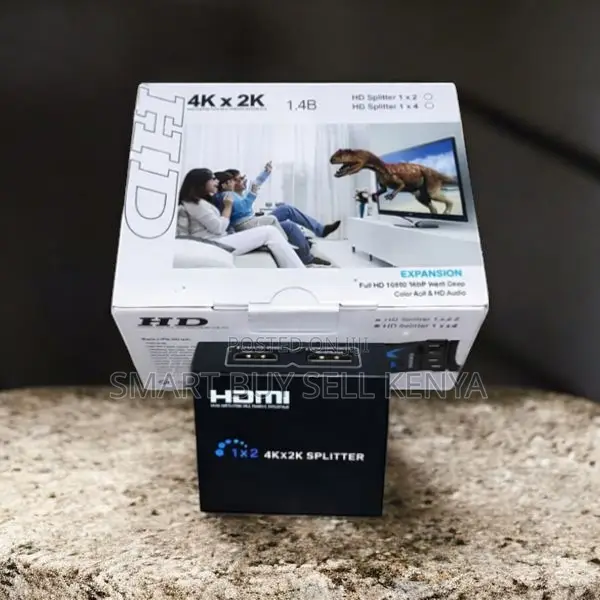 Edid Management Support 2 Port Hdmi Splitter 1×2 Repeater Amplifier