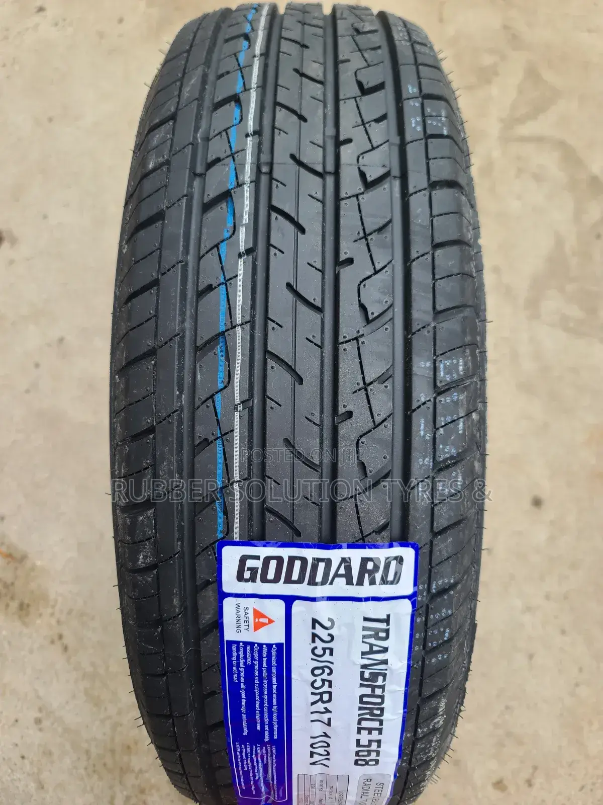 225/65r17 Goddard Tires 102v Transforce 568