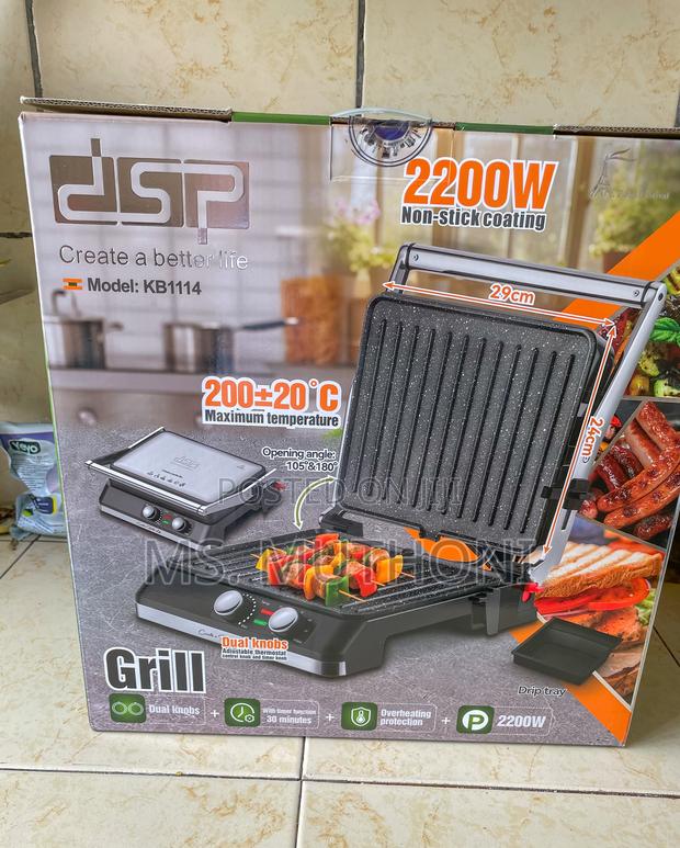 DSP Professional Electric Panini Press - main view