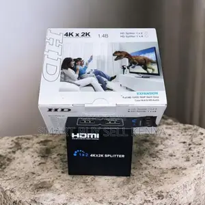 Works With TVS and Projectors Hdmi Splitter 1×2 Repeater Amplifier