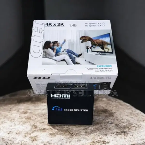 Usb Powered 2 Port Hdmi Splitter 1×2 Repeater Amplifier