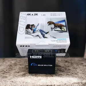 Energy Efficient Design 2 Port Hdmi Splitter 1×2 Repeater Amplifier