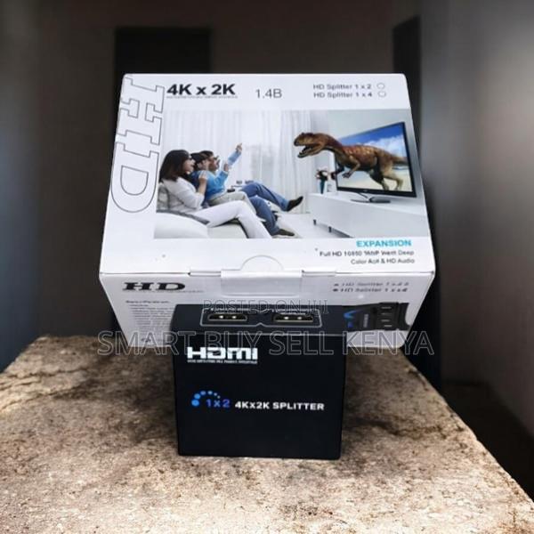 Low Latency Transmission 2 Port Hdmi Splitter 1×2 Repeater Amplifier