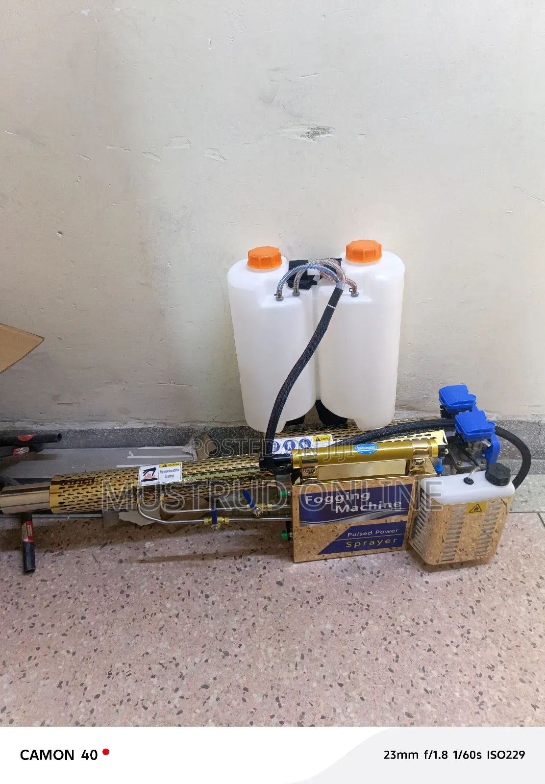 Gasoline Fogging Machine