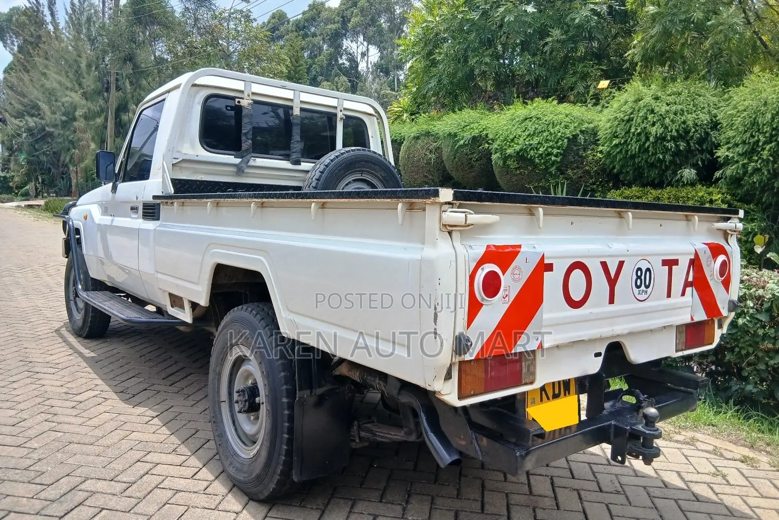 Toyota Land Cruiser 79 Series 2008 White