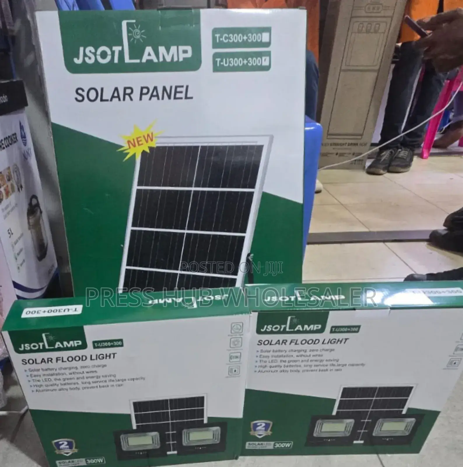 Jsot Lamp Solar Flood Light Kit.