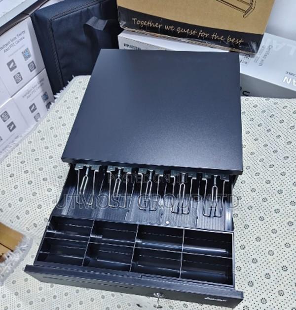 Pos Cash Drawer With Removable Coin Tray and Keys