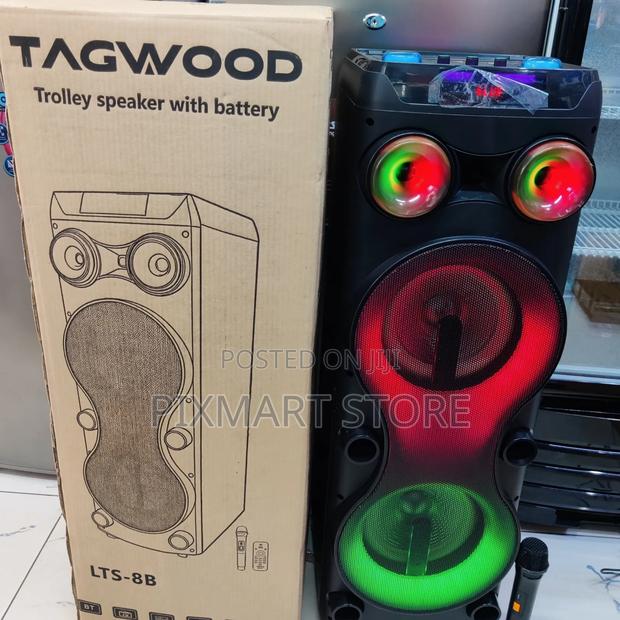 Tagwood LTS-8b Rechargeable Party Speaker With Mic Remote