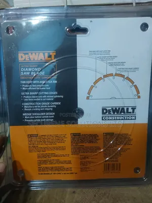 Dewalt 9" (230 Mm) Diamond Saw Blade For Cutting Marble/Granite.