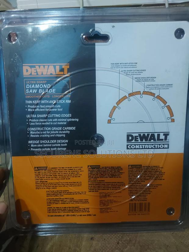 Dewalt 9" (230 Mm) Diamond Saw Blade For Cutting Marble/Granite. - thumbnail 2